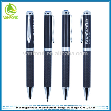 Personnalisé Logo promotionnel heavy metal stylos/carbon fibre stylo /engraver stylo métal pour cadeau d’affaires